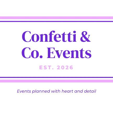 Event planner bistro stripe apron template
