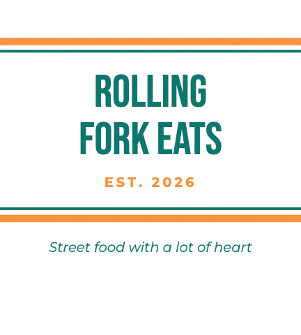 Food truck bistro stripe apron template