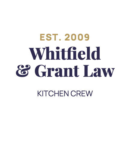 Law firm crew apron template