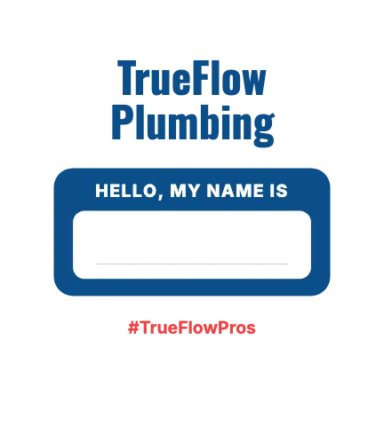 Plumbing & HVAC name tag apron template