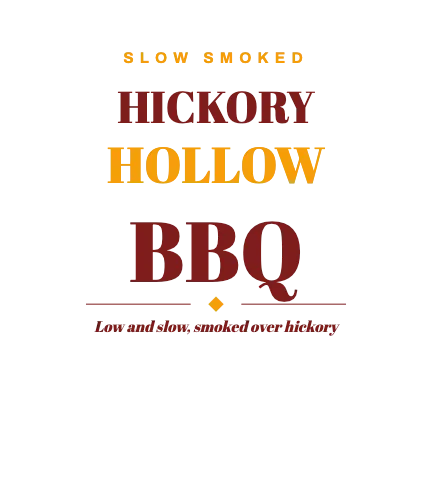 BBQ smokehouse stacked wordmark apron template