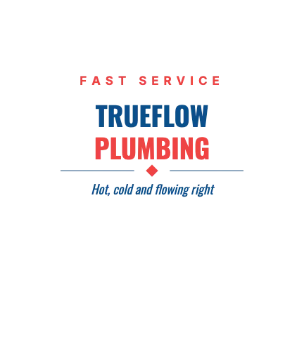 Plumbing & HVAC stacked wordmark apron template