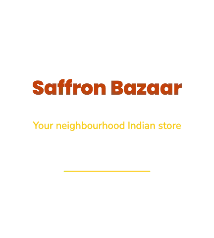Indian grocery wordmark apron template
