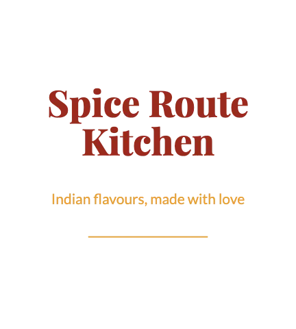 Indian restaurant wordmark apron template