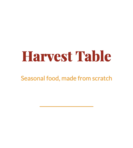 Restaurant wordmark apron template