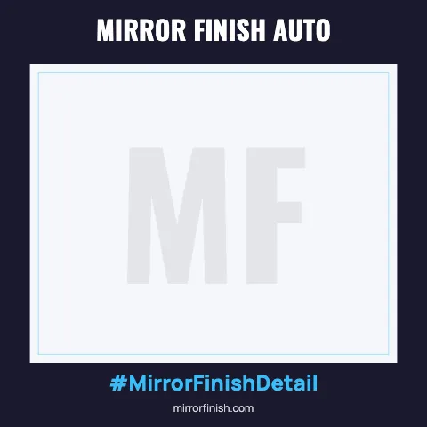 Auto detailing selfie frame backdrop template