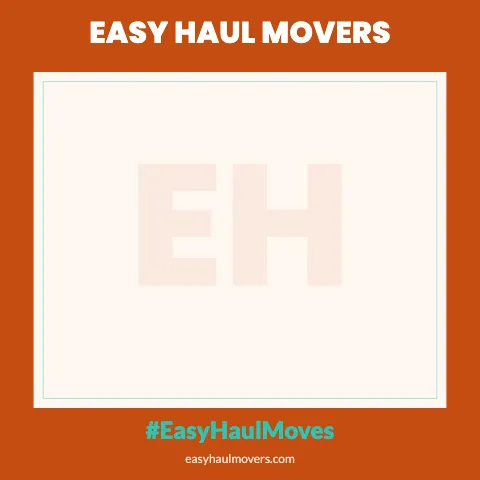 Moving company selfie frame backdrop template