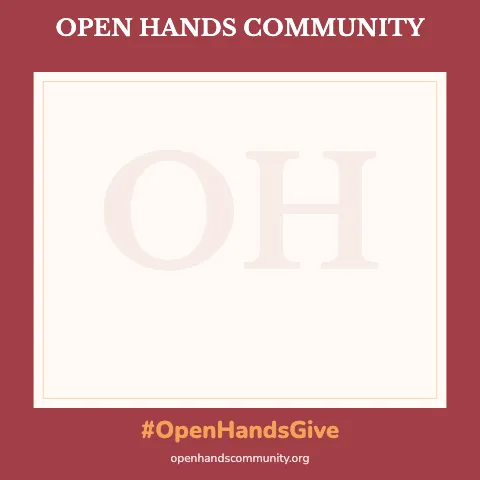 Nonprofit & charity selfie frame backdrop template