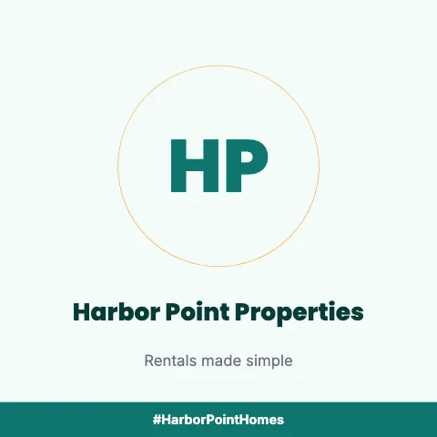 Property management logo wall backdrop template