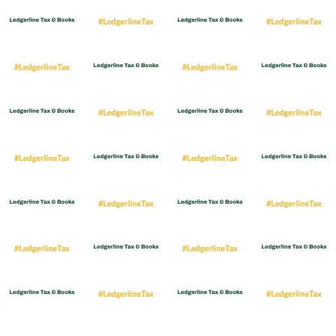 Accounting & tax step & repeat backdrop template