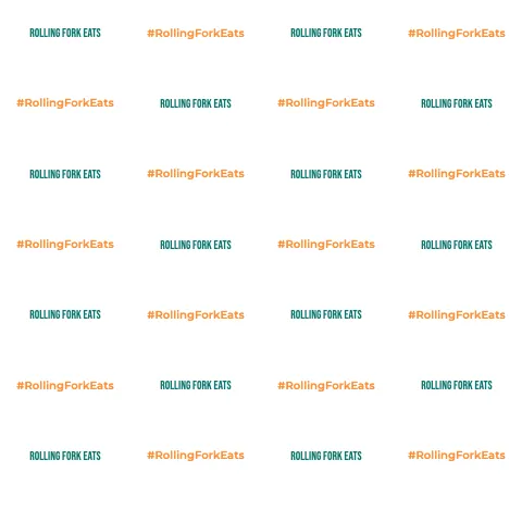 Food truck step & repeat backdrop template