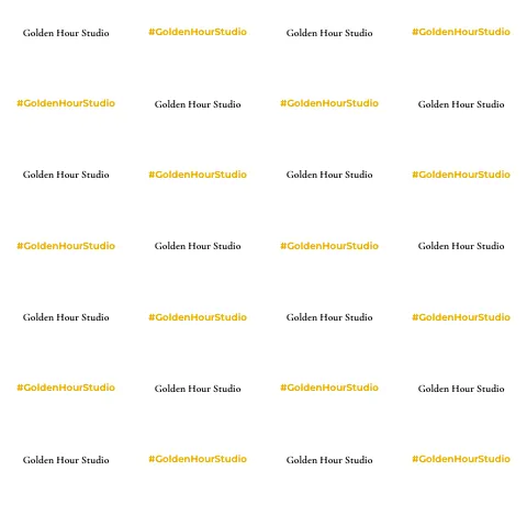 Photography & creative step & repeat backdrop template