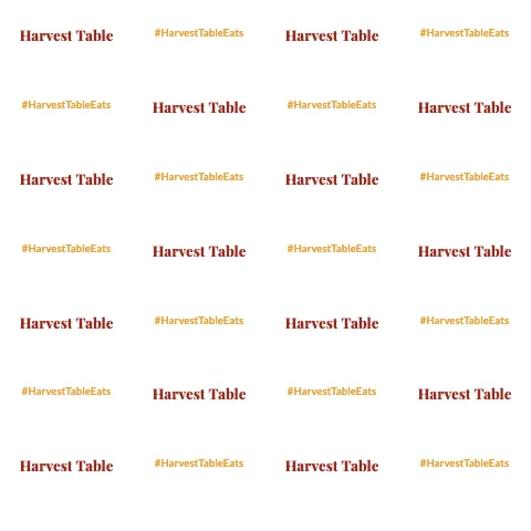 Restaurant step & repeat backdrop template