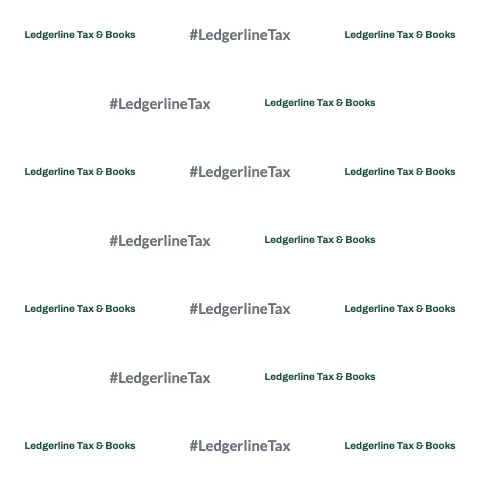 Accounting & tax brick repeat backdrop template