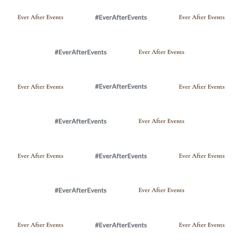 Weddings & events brick repeat backdrop template