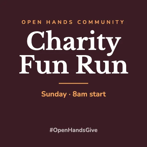 Nonprofit & charity event wall backdrop template