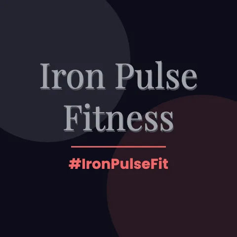 Fitness & gym neon glow backdrop template