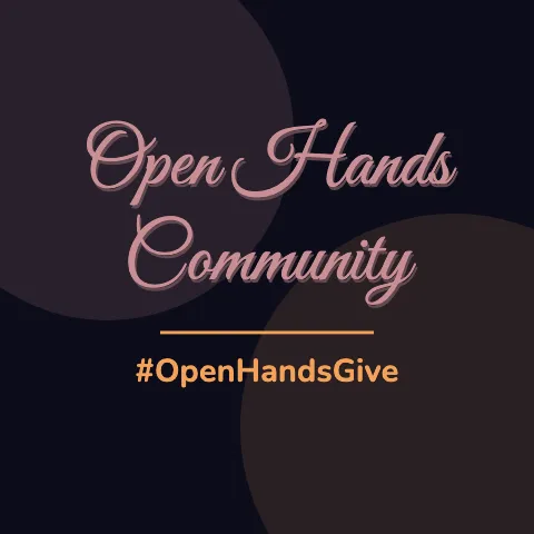 Nonprofit & charity neon glow backdrop template