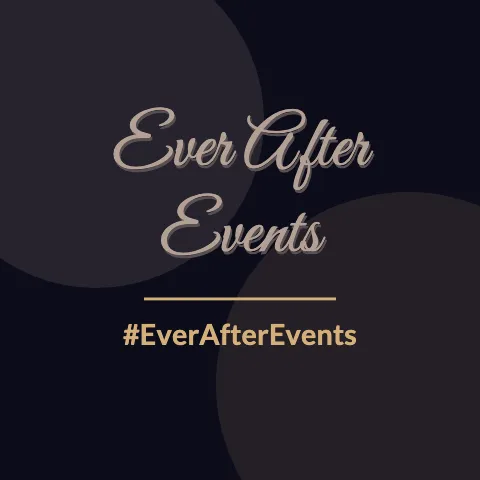 Weddings & events neon glow backdrop template