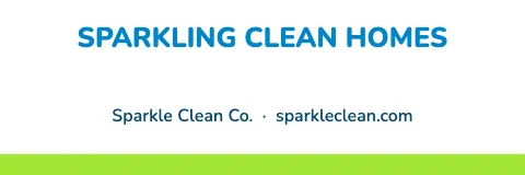 Cleaning services centered banner template