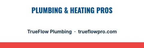 Plumbing & HVAC centered banner template