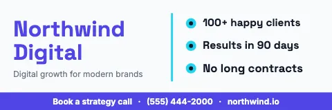 Tech & agency checklist banner template