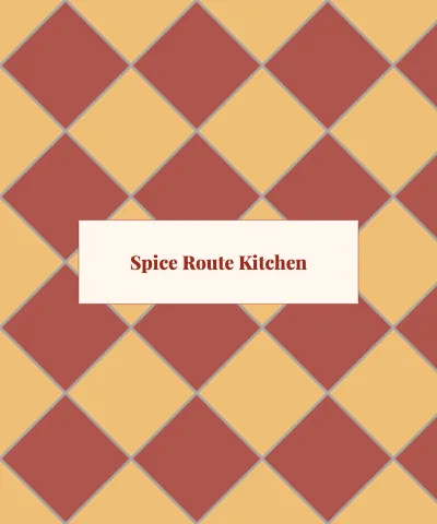 Indian restaurant argyle blanket template