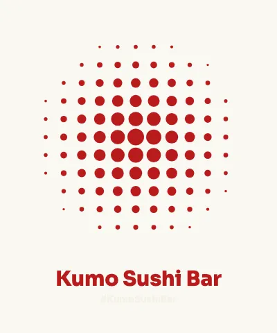 Sushi bar halftone blanket template