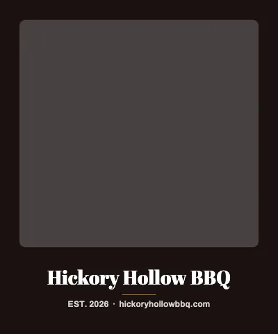 BBQ smokehouse hero photo blanket template