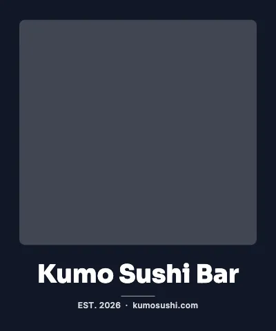 Sushi bar hero photo blanket template