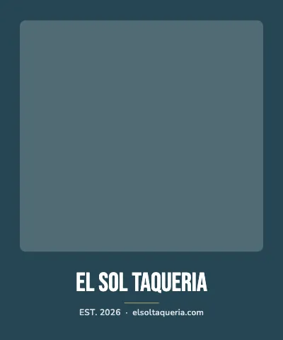 Taqueria hero photo blanket template