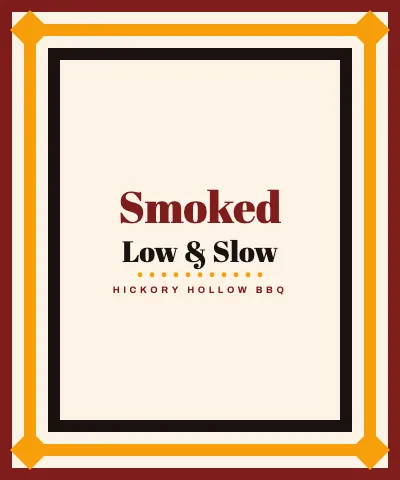 BBQ smokehouse quilt border blanket template