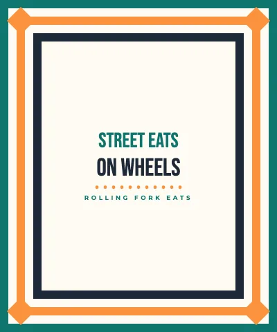 Food truck quilt border blanket template