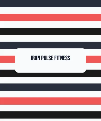 Fitness & gym stripes blanket template
