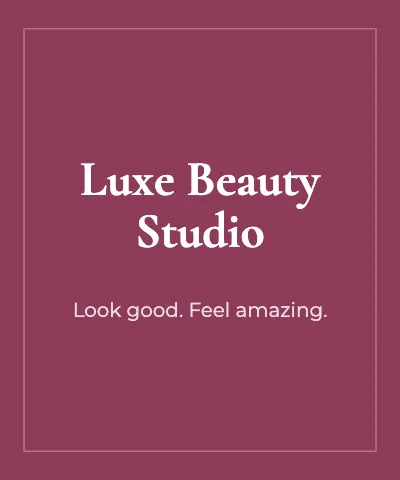 Salon & spa wordmark blanket template