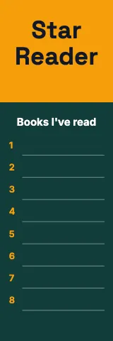 Middle school science star reader bookmark template