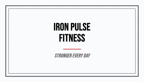 Fitness & gym double frame business card template