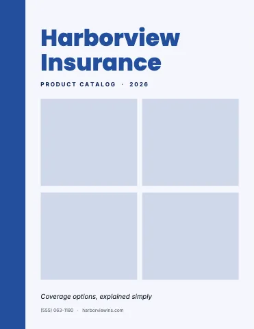 Insurance agency line sheet template