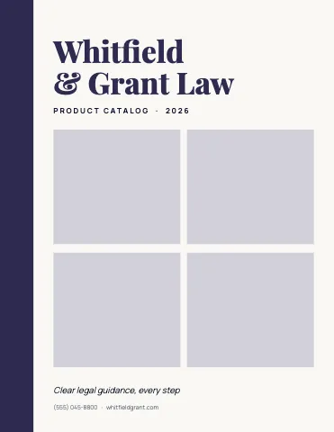 Law firm line sheet template