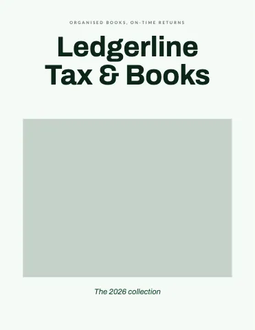 Accounting & tax editorial catalog template