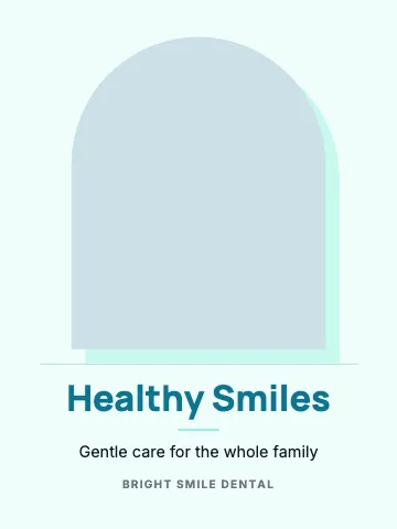 Medical & dental arch canvas print template