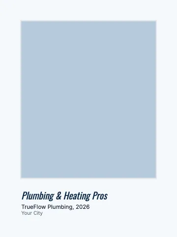 Plumbing & HVAC gallery mat canvas print template