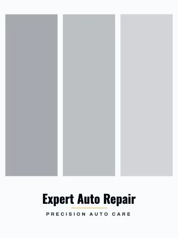 Auto repair triptych canvas print template