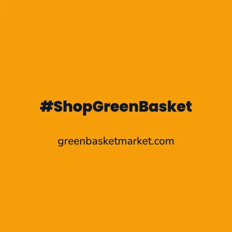 Grocery & market hashtag coaster template