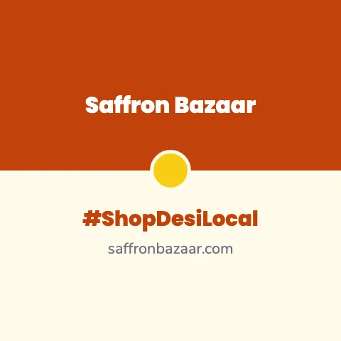 Indian grocery two-tone coaster template