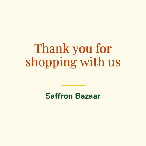 Indian grocery thank you coaster template
