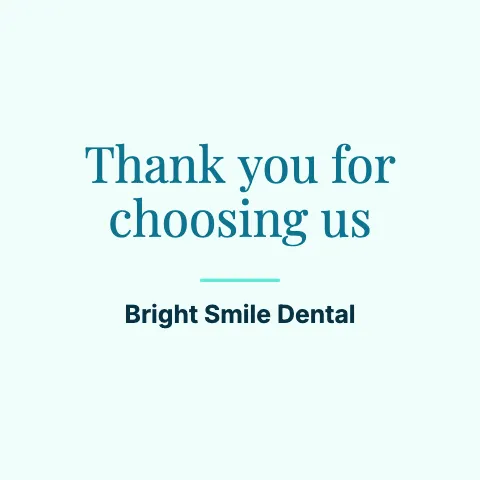 Medical & dental thank you coaster template