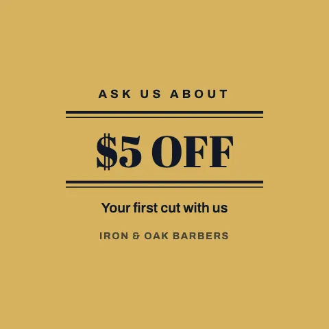 Barbershop deal coaster template
