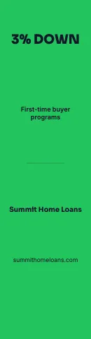 Mortgage & lending offer flag template