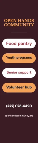 Nonprofit & charity service pills flag template